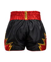 Shorts Muay Thai Style Venum Inferno Black/Gold/Red